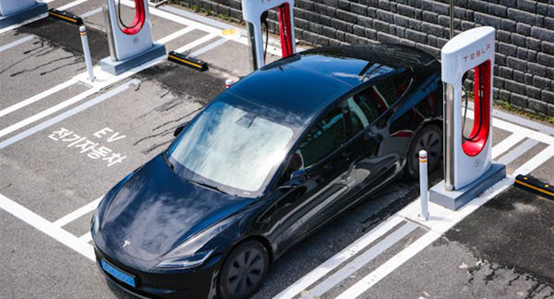 特斯拉 4680 含羞草视频污悄悄回归 Model Y 汽车
